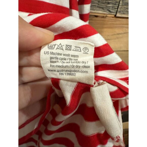 Gudrun Sjoden stripped cotton top call-out size XL - Picture 5 of 9